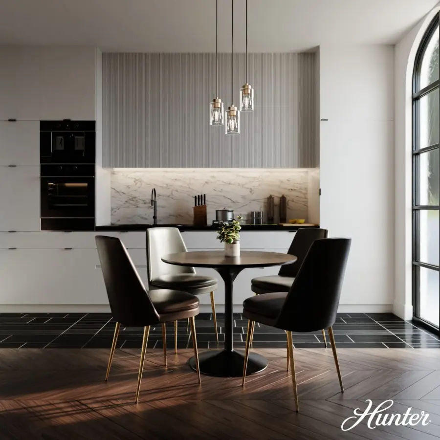 Hartland Three Light Pendant in Alturas Gold - Image 5