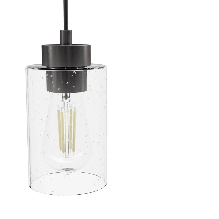 Hartland Three Light Pendant in Brushed Nickel - Image 23