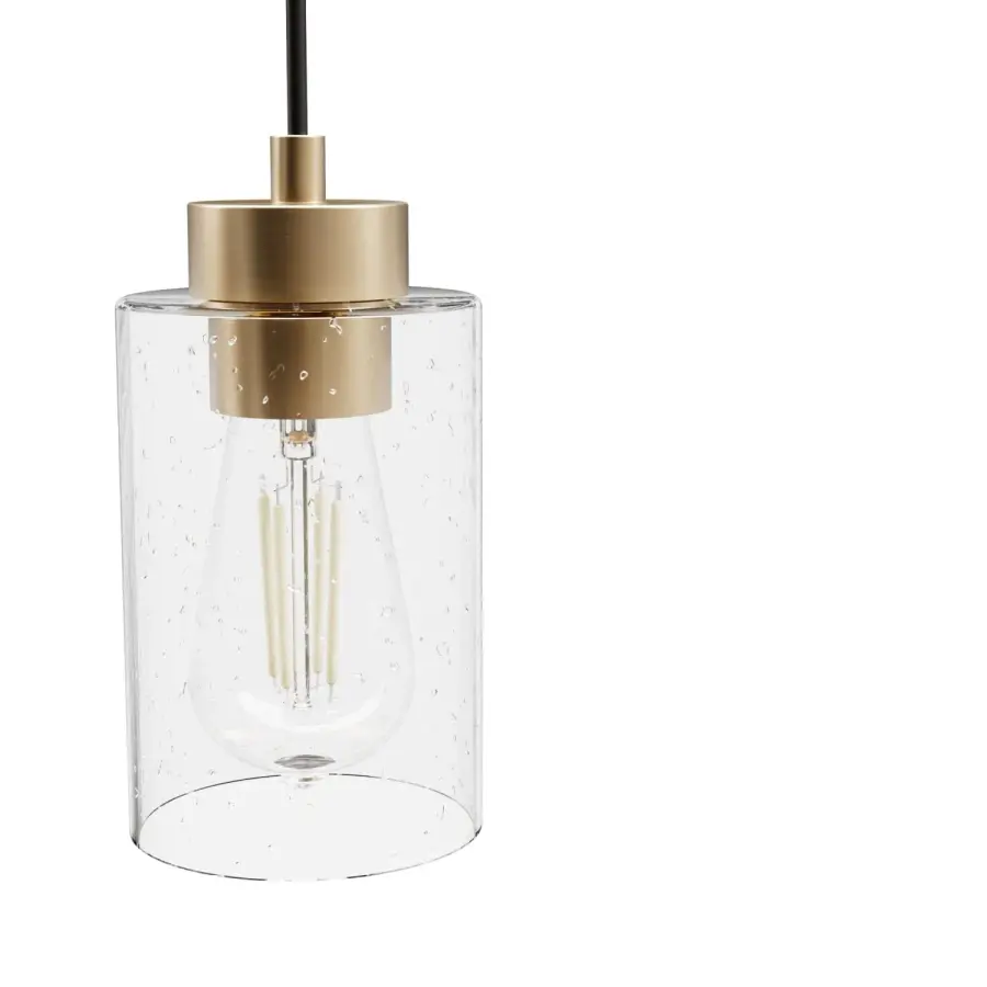 Hartland Three Light Pendant in Brushed Nickel - Image 24