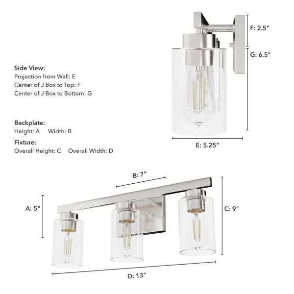 Hartland Three Light Bathroom Vanity in Noble Bronze - Image 7