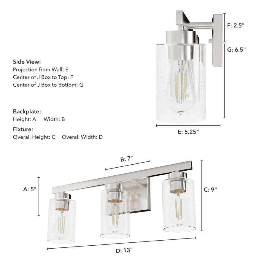 Hartland Three Light Bathroom Vanity in Noble Bronze - Image 7