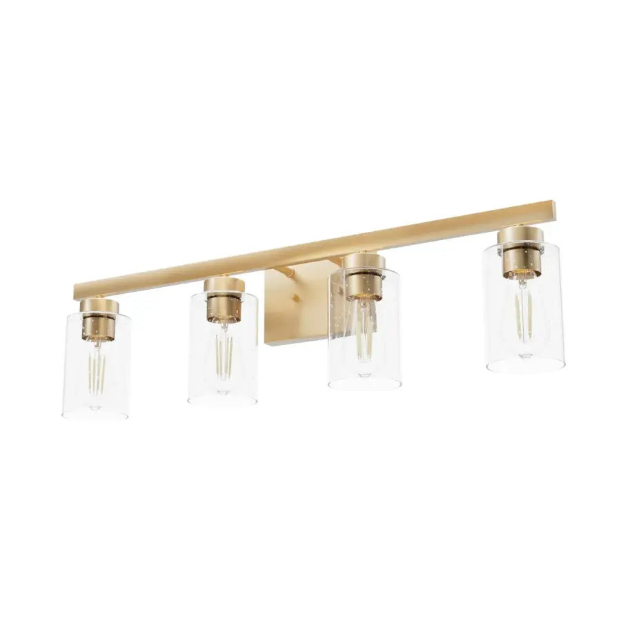 Hartland Four Light Bathroom Vanity in Noble Bronze - Image 12