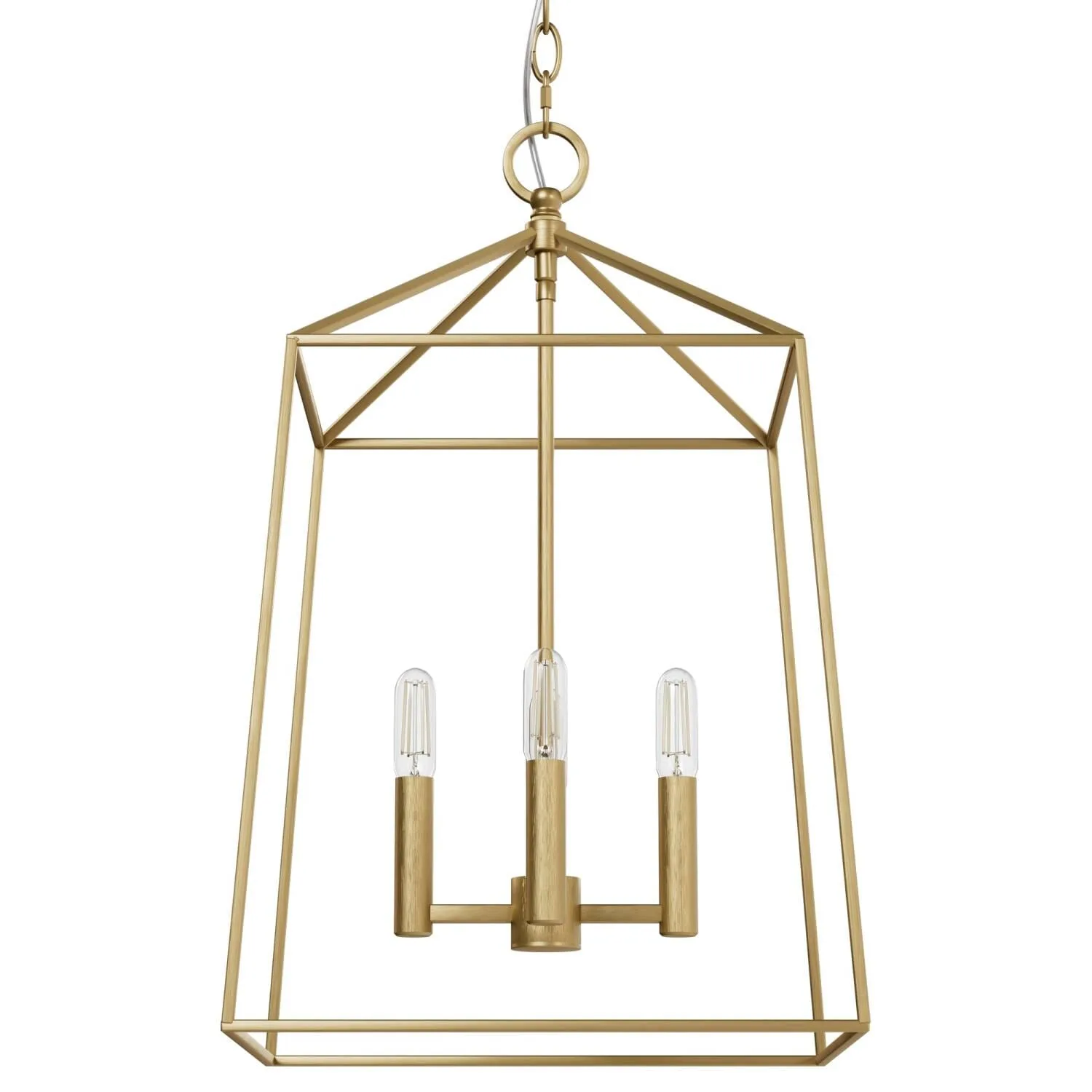 Fair Oaks Four Light Pendant in Luxe Gold