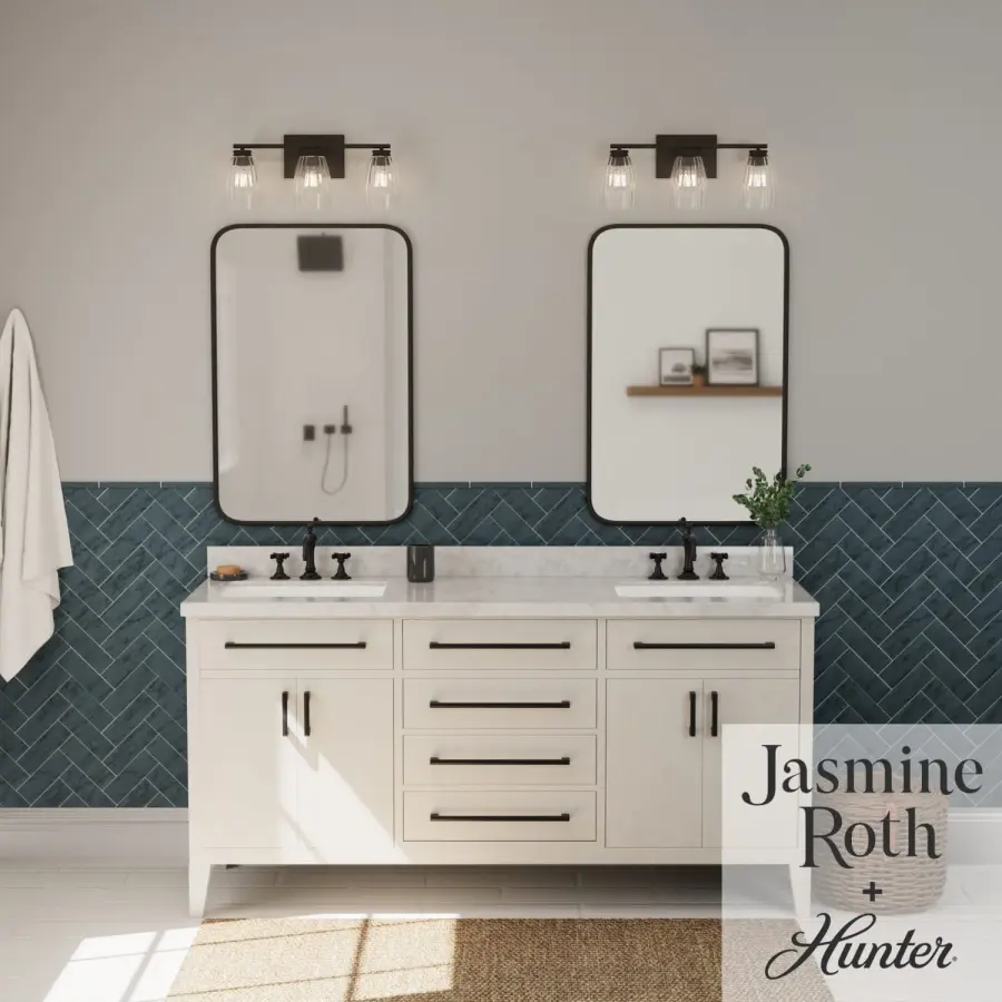 Rossmoor 3-Light Bathroom Vanity in Luxe Gold - Image 4