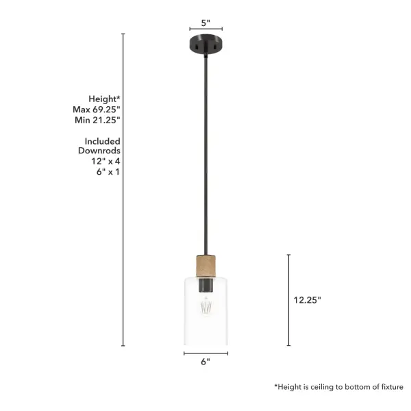 Vanning One Light Mini Pendant in Noble Bronze - Image 4