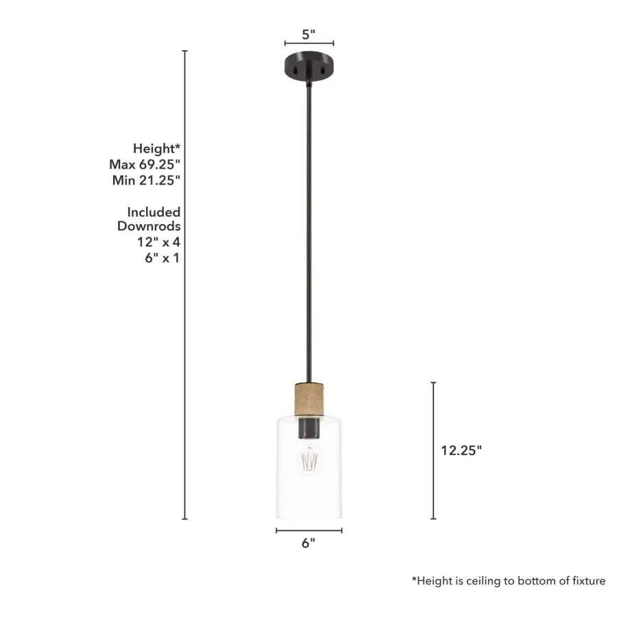 Vanning One Light Mini Pendant in Noble Bronze - Image 4
