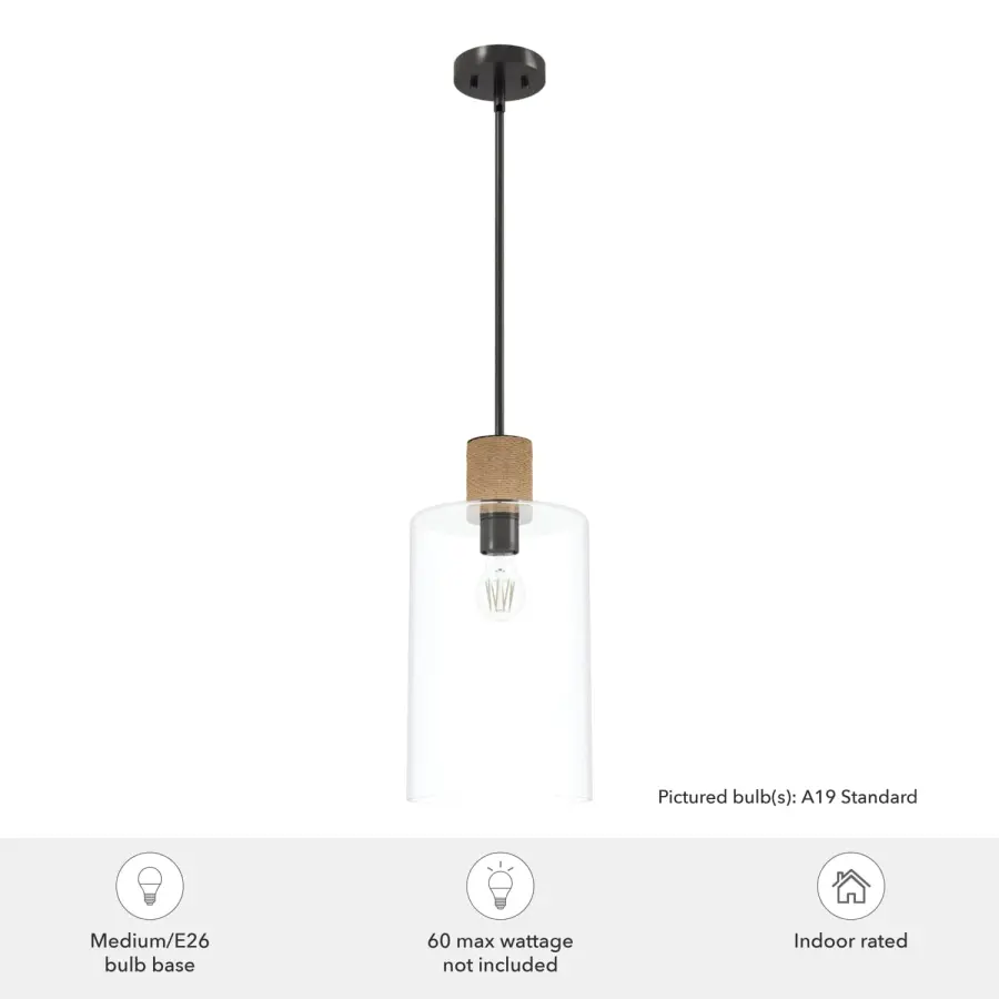 Vanning One Light Pendant in Noble Bronze - Image 3