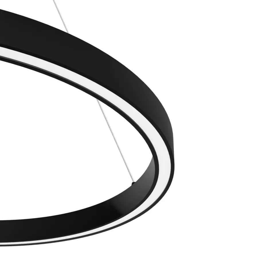 Canoga LED Chandelier in Matte Black - Image 11