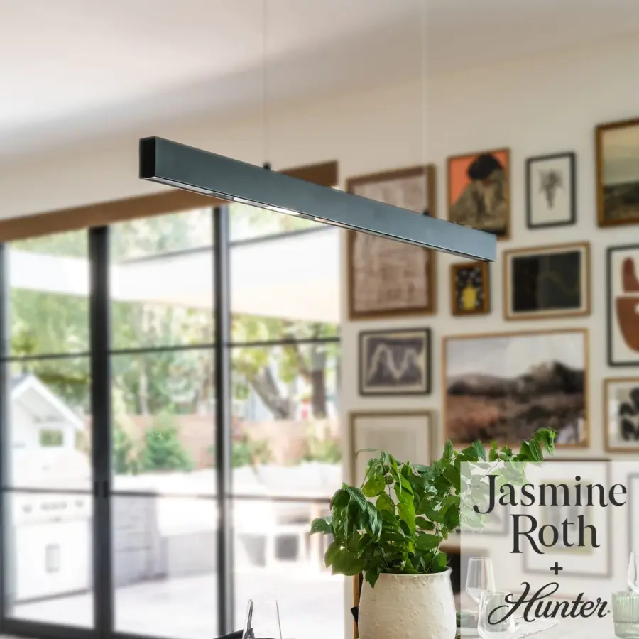 Canoga LED Chandelier in Matte Black - Image 2