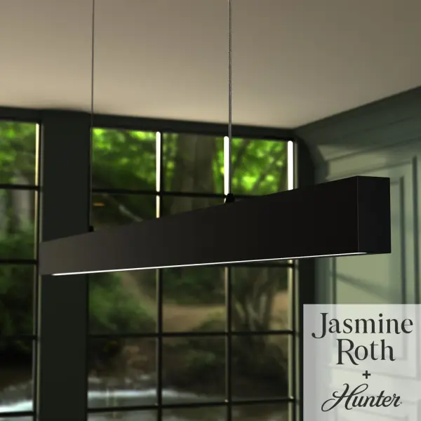 Canoga LED Chandelier in Matte Black - Image 3