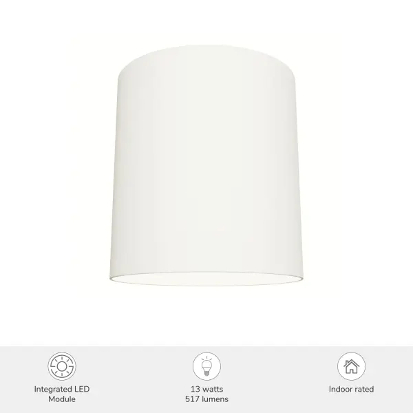 Canoga LED Flush Mount in Matte Black - Image 12