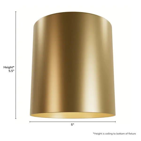 Canoga LED Flush Mount in Matte Black - Image 14