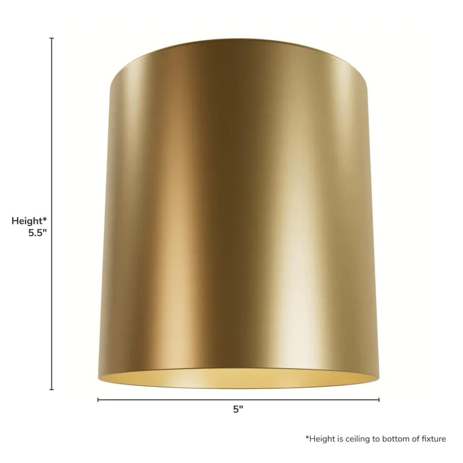 Canoga LED Flush Mount in Matte Black - Image 14