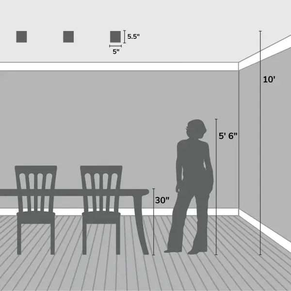 Canoga LED Flush Mount in Matte Black - Image 18