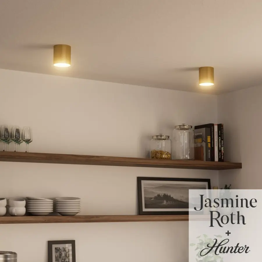 Canoga LED Flush Mount in Matte Black - Image 5