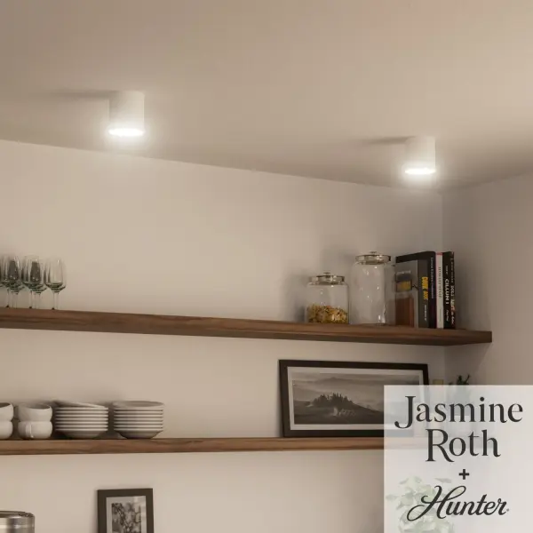 Canoga LED Flush Mount in Matte Black - Image 6