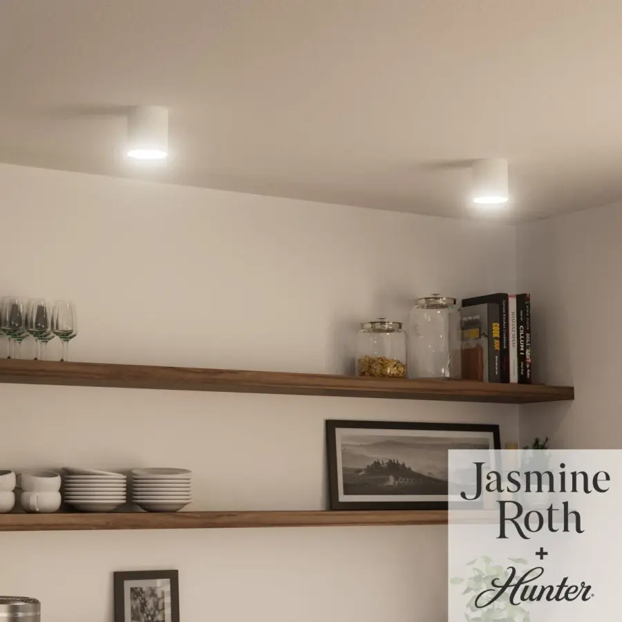 Canoga LED Flush Mount in Matte Black - Image 6
