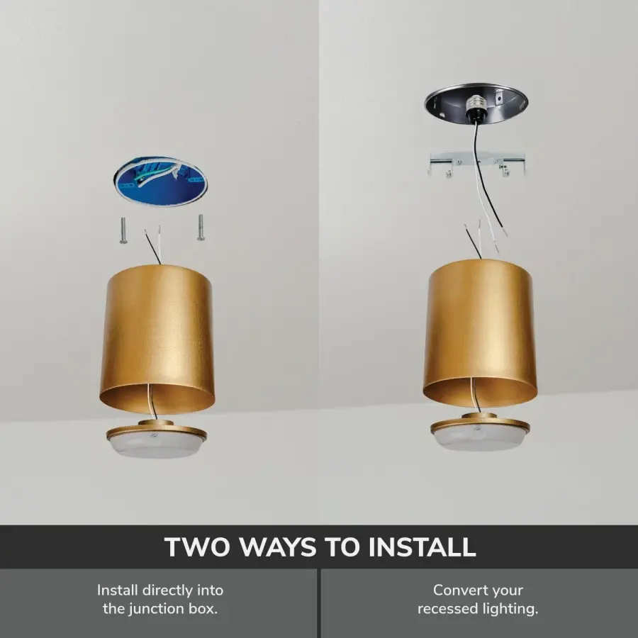 Canoga LED Flush Mount in Matte Black - Image 7