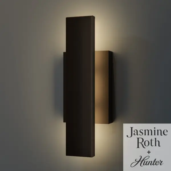 Canoga LED Wall Sconce in Matte Black - Image 4
