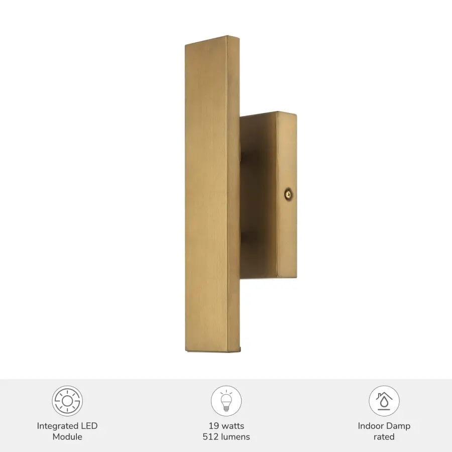 Canoga LED Wall Sconce in Matte Black - Image 7