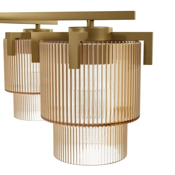 Ontario Five Light Chandelier in Matte Black - Image 18
