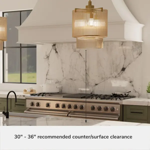 Ontario Three Light Pendant in Matte Black - Image 14