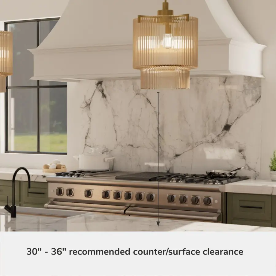 Ontario Three Light Pendant in Matte Black - Image 14