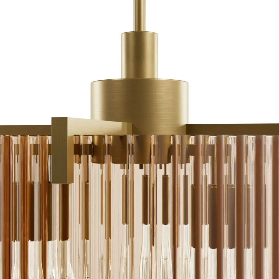 Ontario Three Light Pendant in Matte Black - Image 18