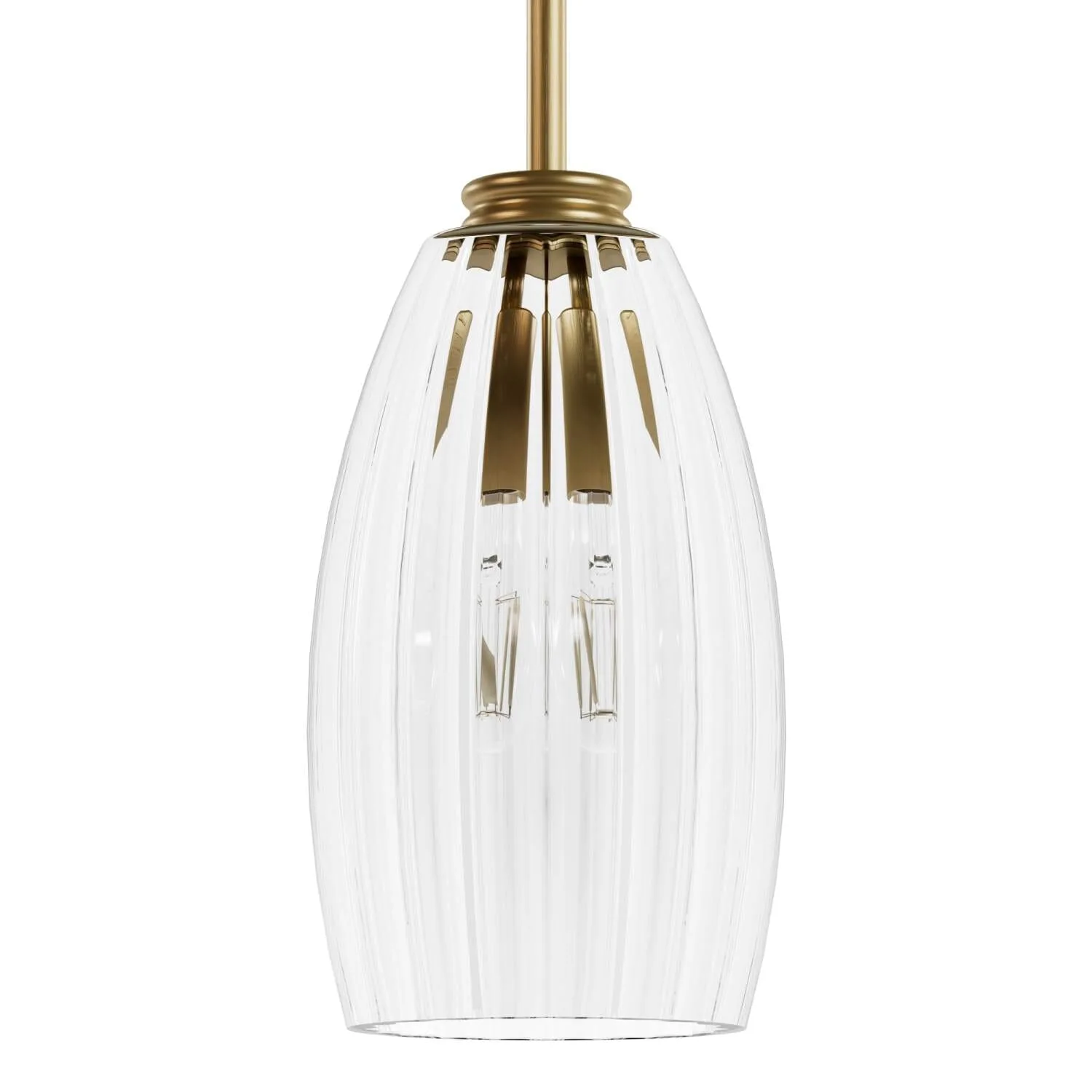 Rossmoor One Light Pendant in Luxe Gold