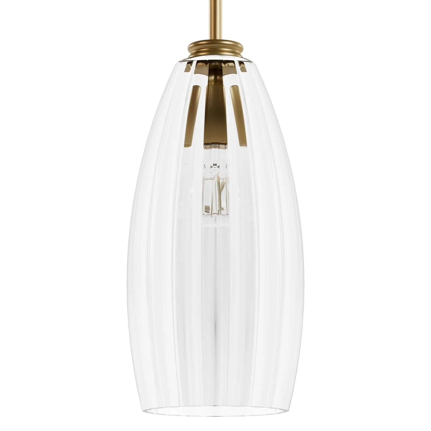 Rossmoor One Light Pendant in Luxe Gold