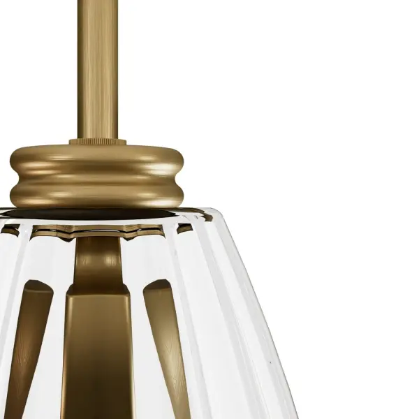 Rossmoor One Light Pendant in Luxe Gold - Image 8