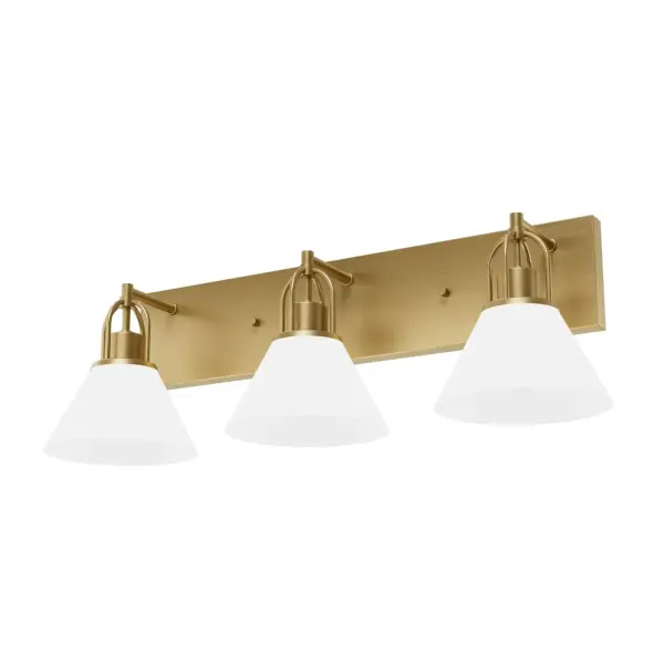 Carrington Isle 3-Light Bathroom Vanity in Luxe Gold - Image 6