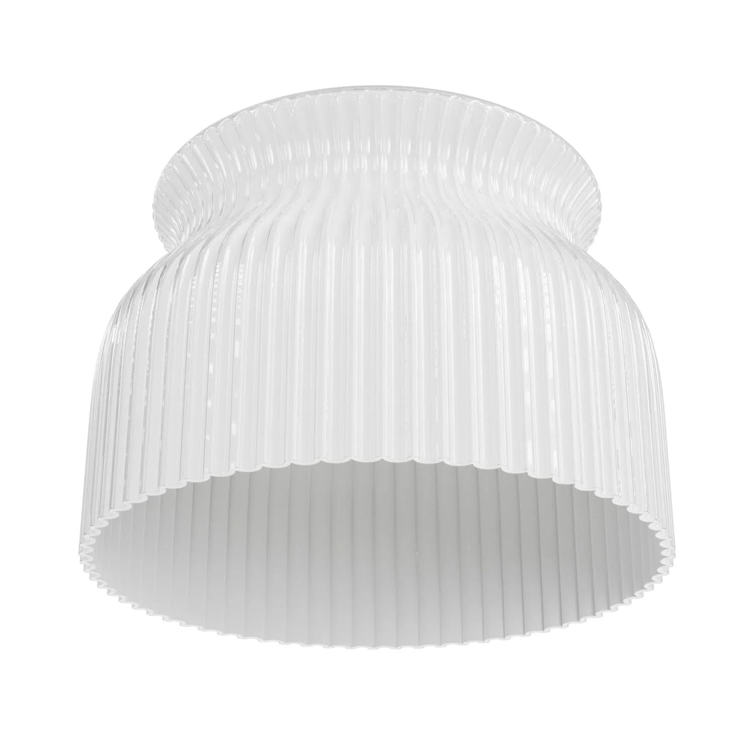 Harlowe One Light Flush Mount in Luxe Gold