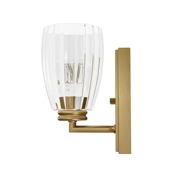 Rossmoor One Light Wall Sconce in Luxe Gold - Image 7