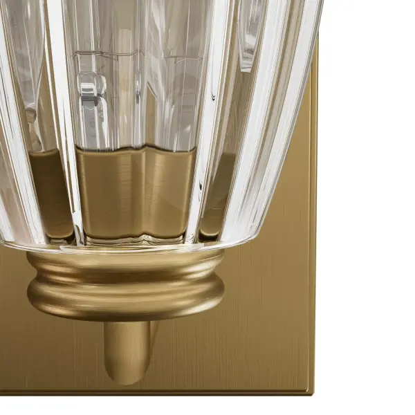Rossmoor One Light Wall Sconce in Luxe Gold - Image 8