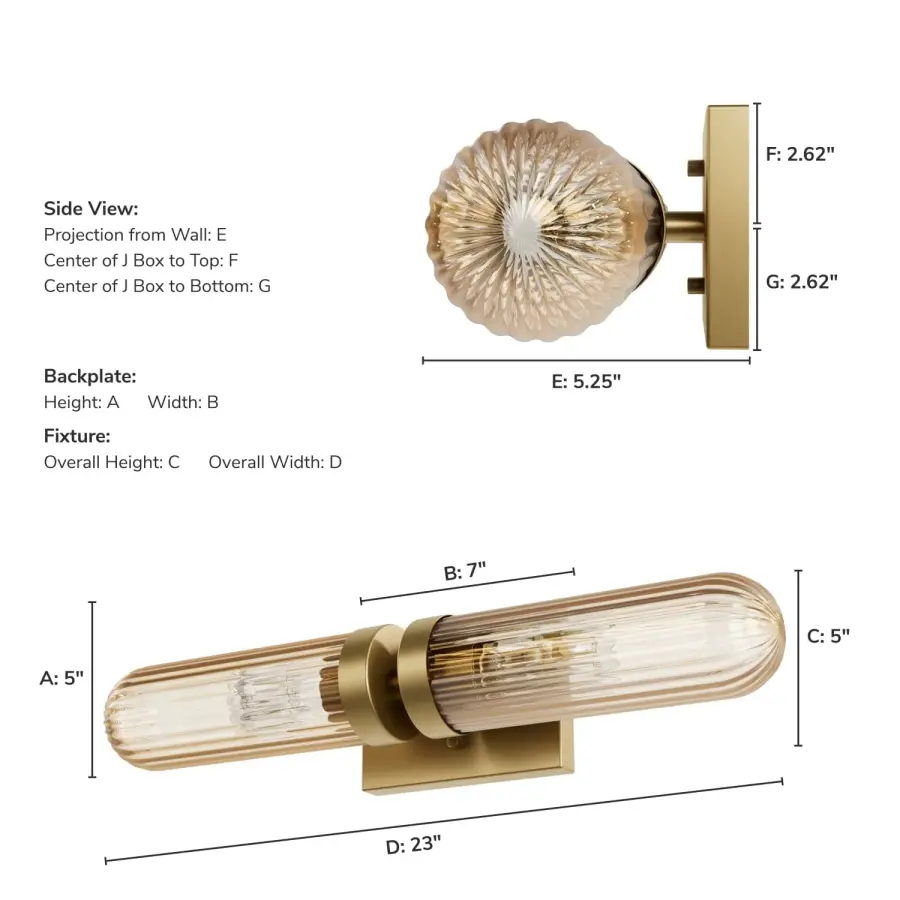 Beverly Glen Two Light Bathroom Vanity in Matte Bronze - Image 11