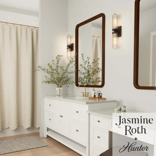 Beverly Glen Two Light Bathroom Vanity in Matte Bronze - Image 4