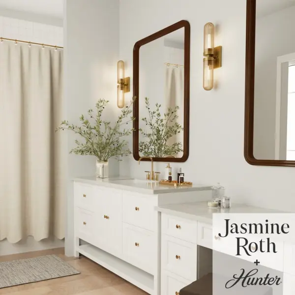 Beverly Glen Two Light Bathroom Vanity in Matte Bronze - Image 5