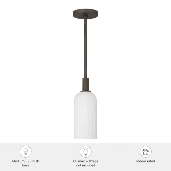 Beverly Glen One Light Mini Pendant in Matte Bronze - Image 11