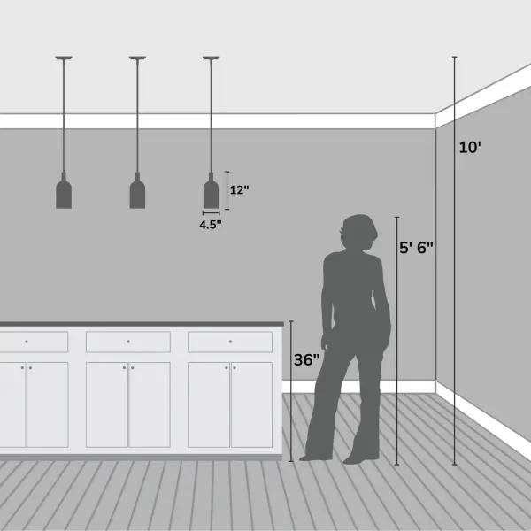 Beverly Glen One Light Mini Pendant in Matte Bronze - Image 21
