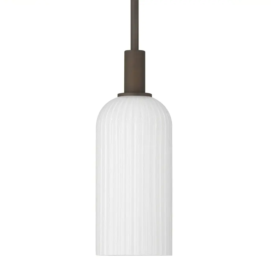 Beverly Glen One Light Mini Pendant in Matte Bronze - Image 28