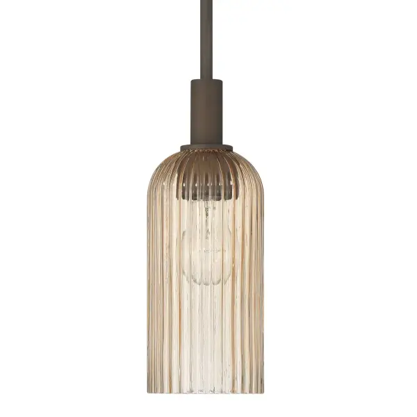 Beverly Glen One Light Mini Pendant in Matte Bronze - Image 29