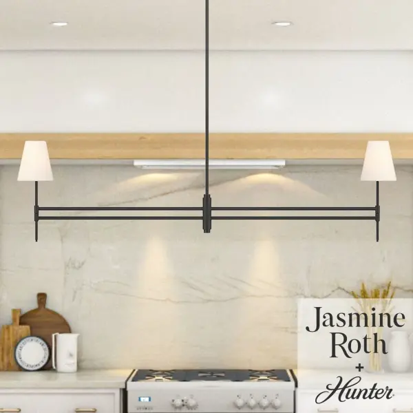 The Camelia Stem chandelier brings refined sophistication to modern interiors with its clean lines and organic silhouette. The luxe gold finish adds warmth while maintaining a minimalist aesthetic, making it versatile across various design schemes.