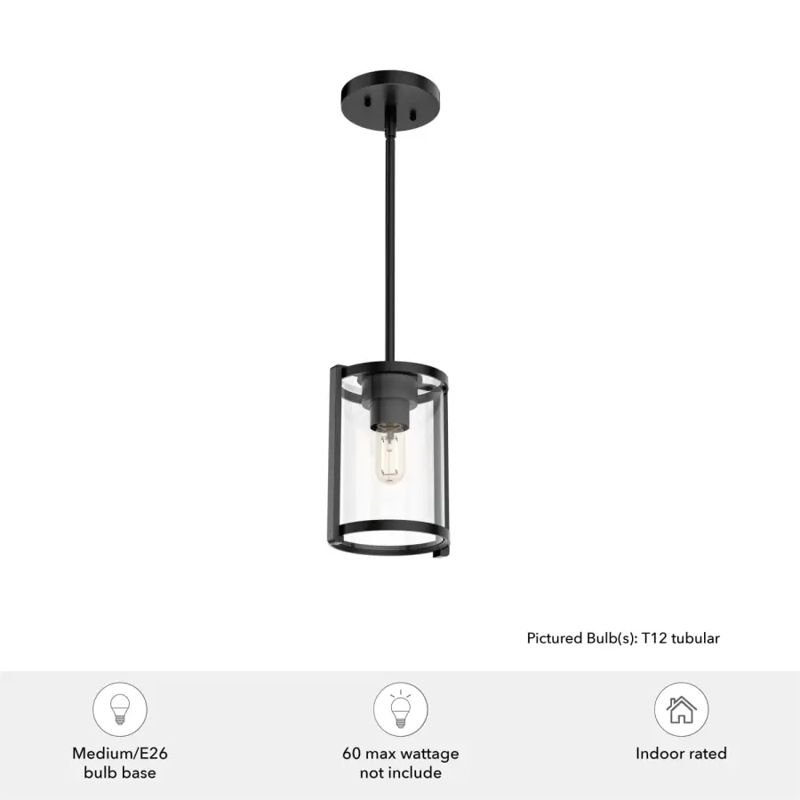 Astwood One Light Pendant in Brushed Nickel - Image 12