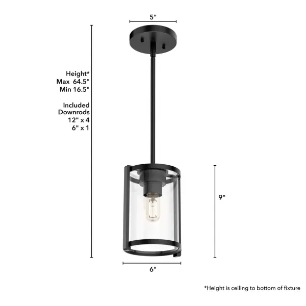 Astwood One Light Pendant in Brushed Nickel - Image 16