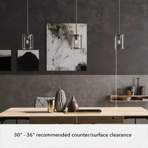 Astwood One Light Pendant in Brushed Nickel - Image 17