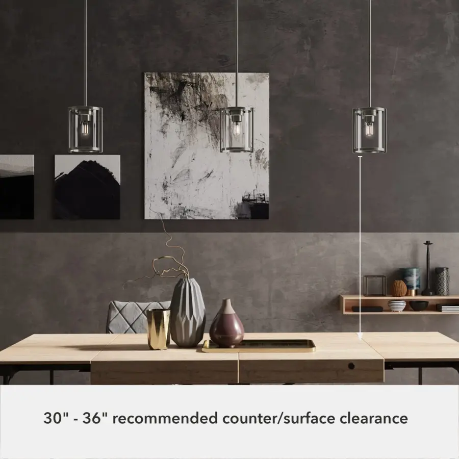 Astwood One Light Pendant in Brushed Nickel - Image 17