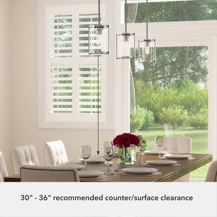 Astwood One Light Pendant in Brushed Nickel - Image 18