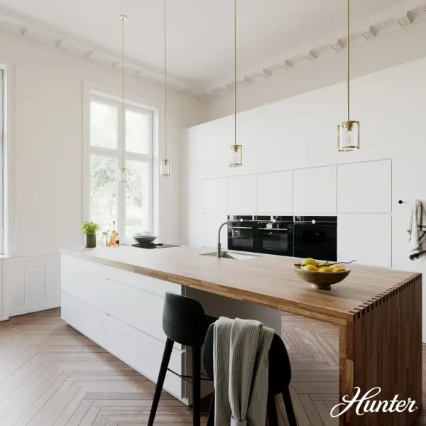 Astwood One Light Pendant in Brushed Nickel - Image 7