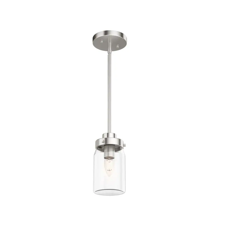 Devon Park One Light Pendant in Onyx Bengal - Image 12